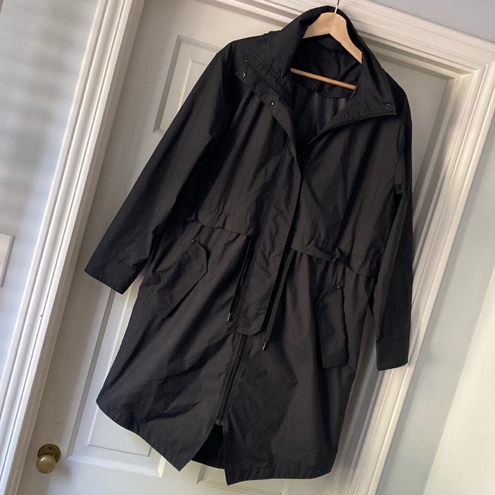 Everlane Navy Anorak Rain Jacket/Windbreaker